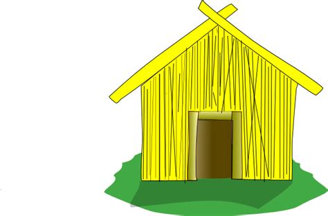 Straw House Clip Art at Clker.com - vector clip art online, royalty free & public domain