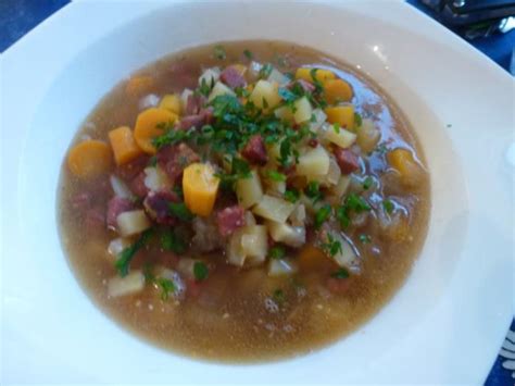 Mettwurst Vegetable Soup | Chef Reader