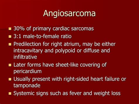 Hemangiosarcoma Definition