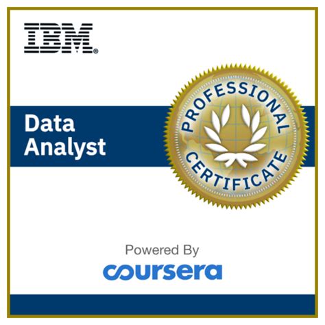 Data Analyst Professional Certificate (V2) - Credly