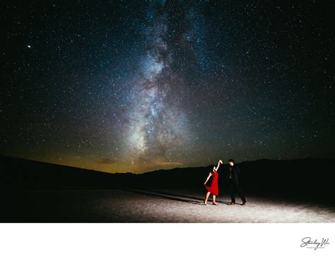 Death Valley Milky Way Night Sky Engagement Shoot - Los Angeles Engagement & Pre-Wedding ...