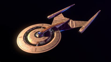 USS Discovery (Star Trek) - Buy Royalty Free 3D model by ...