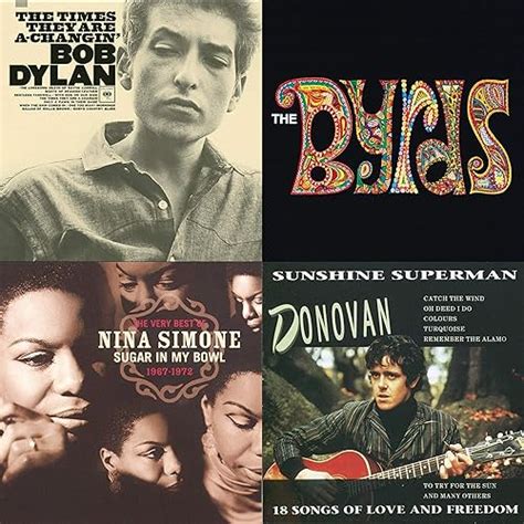 '60s Protest Songs by The Byrds, Barry McGuire, J. B. Lenoir, The Turtles, Bob Dylan, Peter ...