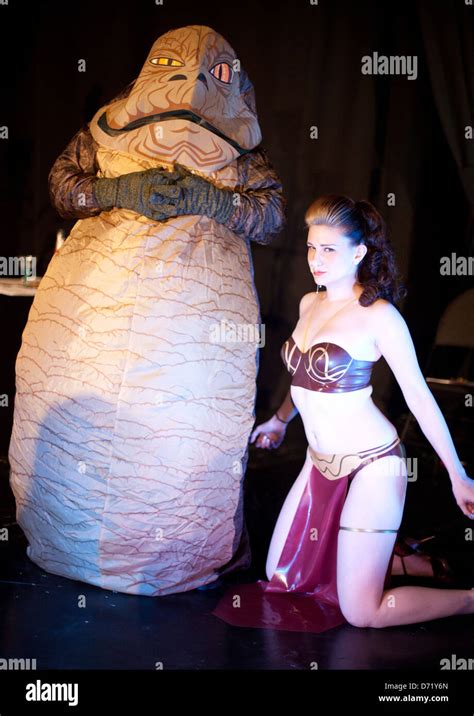 Jabba hutt leia hi-res stock photography and images - Alamy