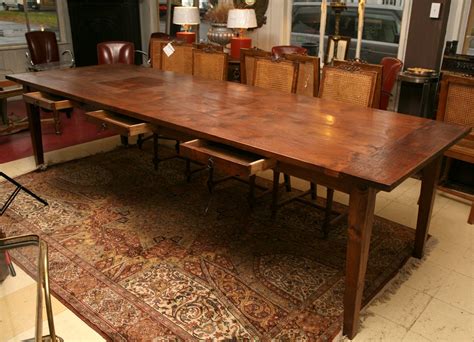 10' Dutch Colonial Indoor or Outdoor Teak Dining Table at 1stdibs