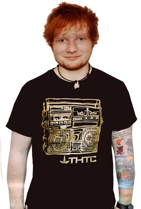 Ed Sheeran Rocks THTC's 'Blasta' organic cotton t-shirt | Organic ...