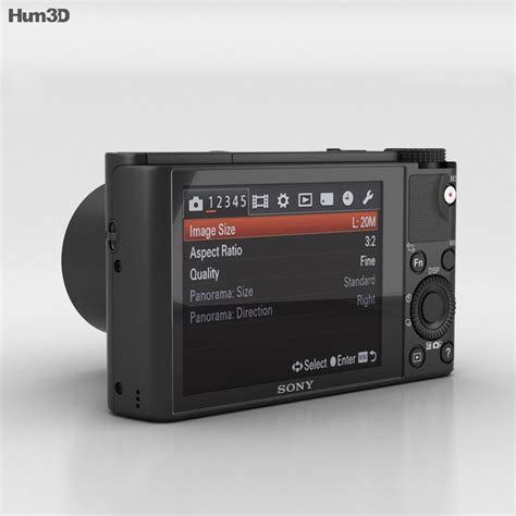 Sony Cyber-shot DSC-RX100 3D model - Electronics on Hum3D