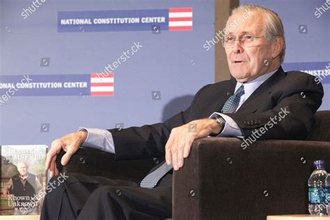 Donald Rumsfeld Former Us Secretary Defense Editorial Stock Photo ...