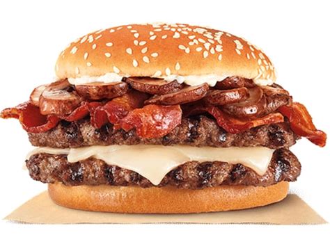 FAST FOOD NEWS: Burger King Mushroom & Swiss King - The Impulsive Buy