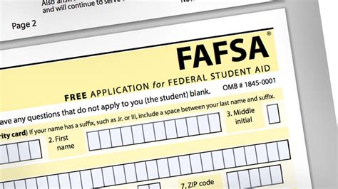 fafsa-federal student aid - CNW Network