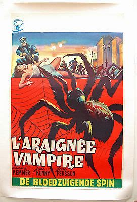 Original Earth V's the Spider 1958 Belgium Film poster | #512654810