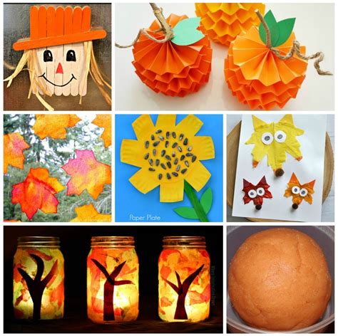 Easy Fall Kids Crafts That Anyone Can Make! | Fall crafts for kids, Fall crafts, Fall kids