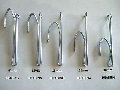 PINCH PLEAT CURTAIN HOOKS 5 SIZES & VARIOUS AMOUNTS WITH REGISTERED POST | eBay