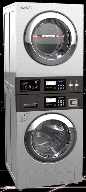 13kgs COIN OP stack Washer Dryer/washer dryer/combo washer dryer/commercial washer dryer