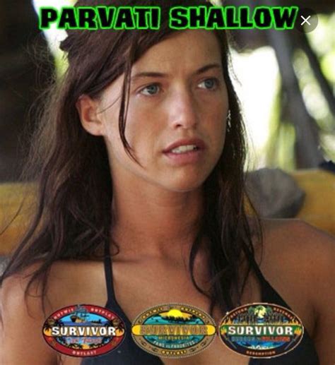 Parvati Shallow | Interview, Shallow, Survivor