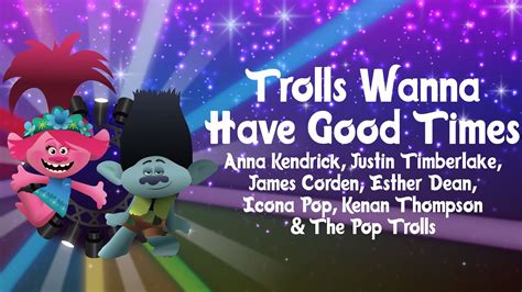 Trolls Wanna Have Good Times (Lyrics) | Trolls 2: World Tour Chords - Chordify