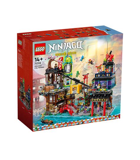 LEGO® D2C NINJAGO 71799 NINJAGO® CITY MARKETS, AGE 14+, BUILDING BLOCKS, 2023 (4635PCS)