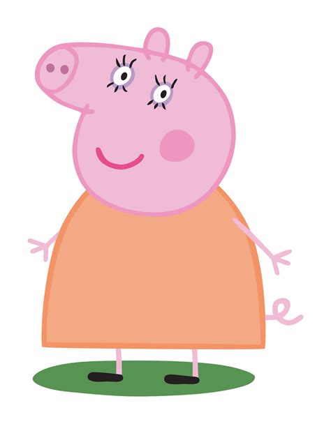 Cartoon Characters: Teletubbies and Peppa Pig (PNG)