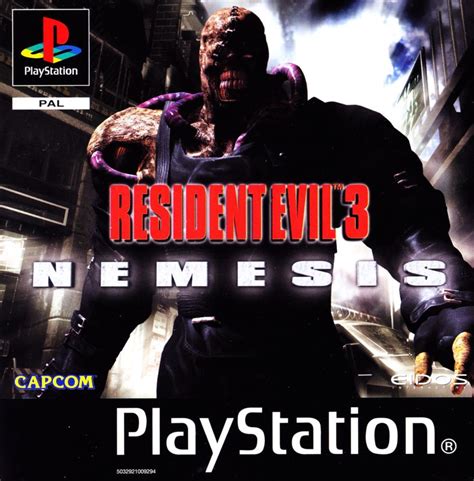 Resident Evil 3: Nemesis (1999) box cover art - MobyGames