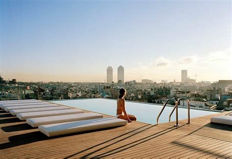 barcelona-rooftop-pool-panoramic-view | The Spain Event