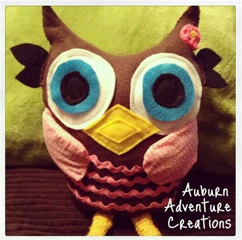 Owl Stuffed Animal | Diy stuffed animal, Owl plush, Owl pet