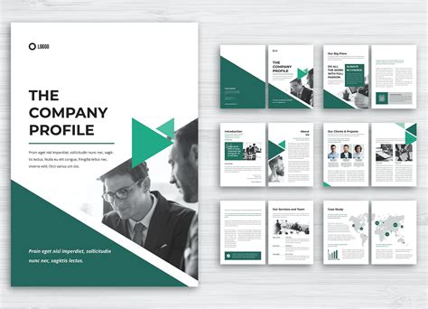 Corporate Company Profile Template | Company profile template, Company ...