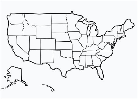 Doodle freehand drawing of united states of America map. V 3668494 ...