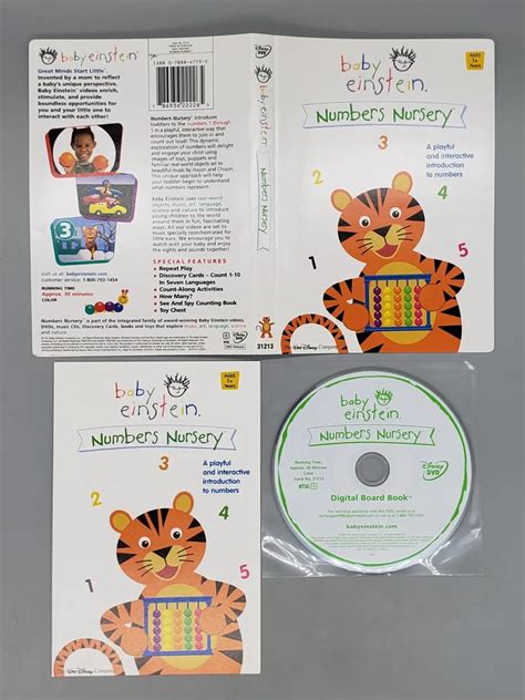 Baby Einstein Numbers Nursery Dvd Menu