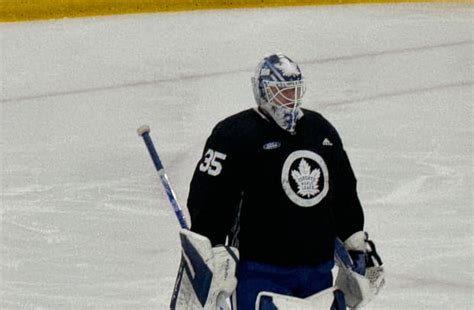 PHOTOS and VIDEO: Ilya Samsonov Returns to the Maple Leafs, Debuts ...