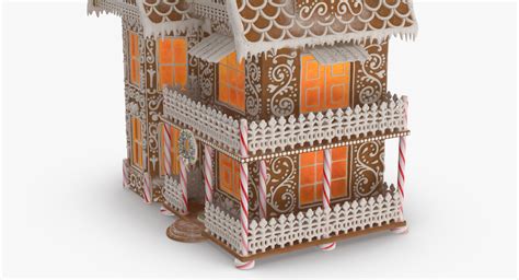 Gingerbread house 3D - TurboSquid 1230820