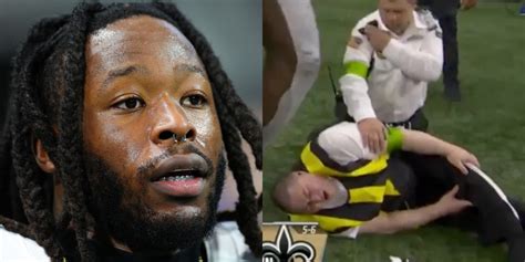 Alvin Kamara Sent Care Package To NFL Official That Broke Leg