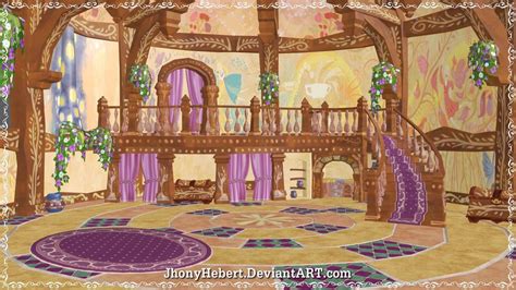 Tangled - Room Rapunzel's by JhonyHebert on DeviantArt | Tangled room, Rapunzel tower, Disney ...