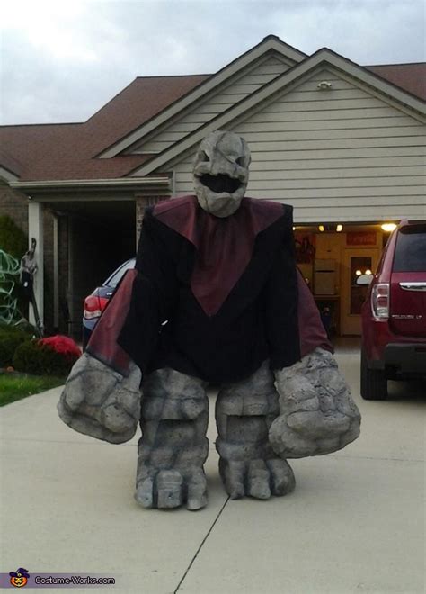 Rock Monster - Creative Halloween Costume | Creative DIY Costumes