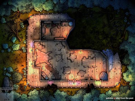 Inn of the Last Home (Wrecked) [Map][20x15][70ppi][Dragonlance] : r/DungeonMasters