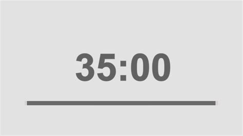 35 minutes countdown timer with alarm study timer - YouTube