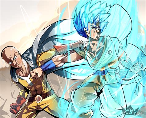 Goku Vs Saitama by Chrono-King on DeviantArt