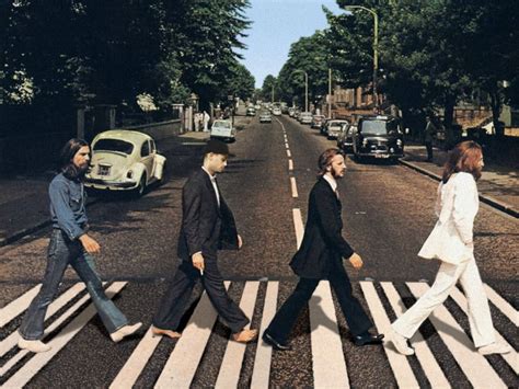 Download Beatles Abbey Road Vintage Wallpaper | Wallpapers.com