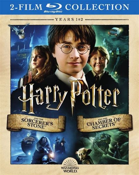 Harry Potter and the Sorcerer Stone/Harry Potter and the Chamber of Secrets [Blu-ray] - Best Buy