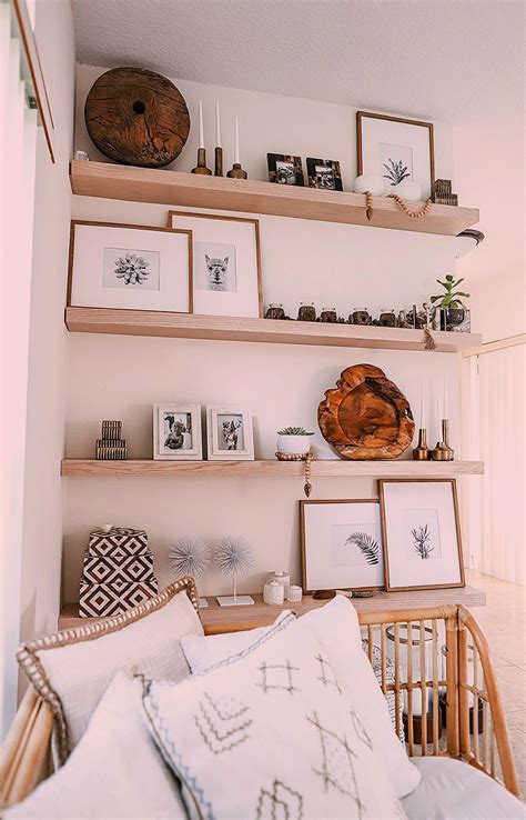 Floating Shelves Bedroom