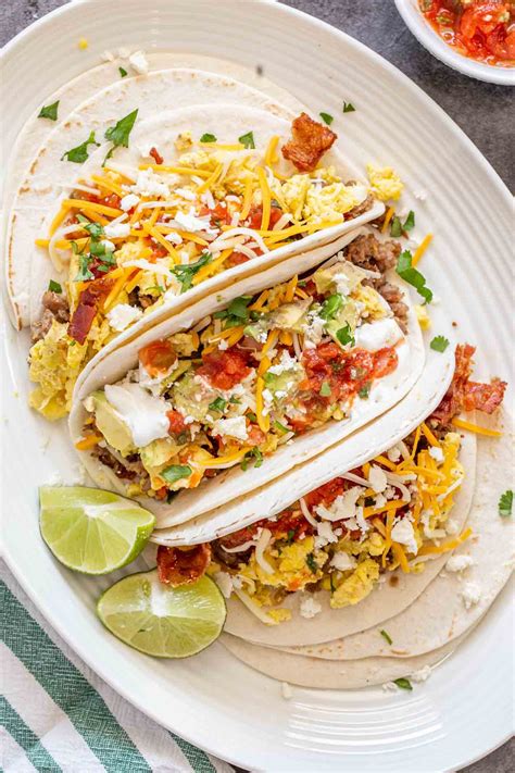 Breakfast Tacos Recipes - Valentina's Corner