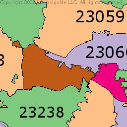 Northern Virginia Zip Code Map - Maping Resources