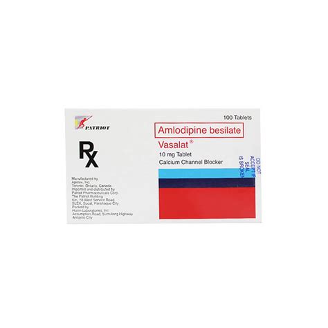 Buy Vasalat 10 Mg | Amlodipine Besilate Tablet at Best Price