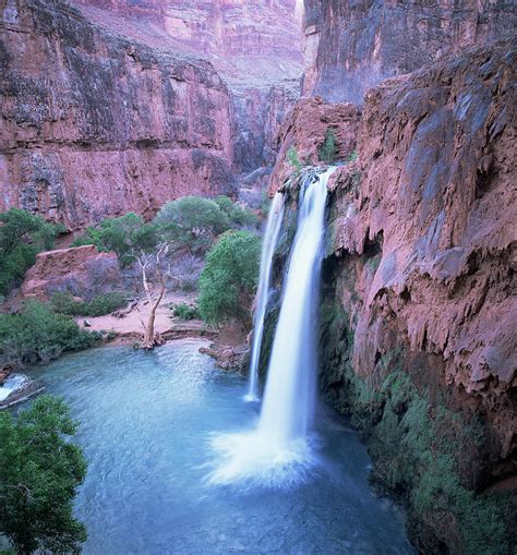 Havasu Falls, Grand Canyon, United by Tony Gervis / Robertharding