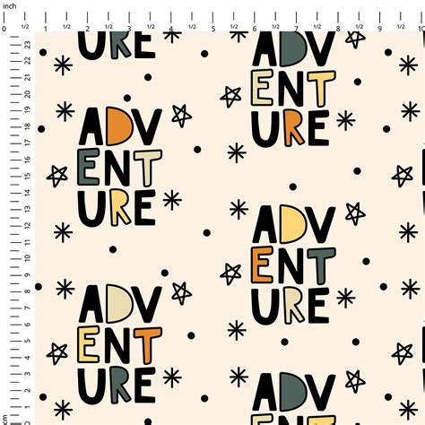 Adventure kids fabric for clothes sewing, crafts, garden cushions and ...