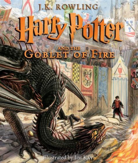 Harry Potter and the Goblet of Fire: The Illustrated Edition (Harry Potter Series #4) by J. K ...