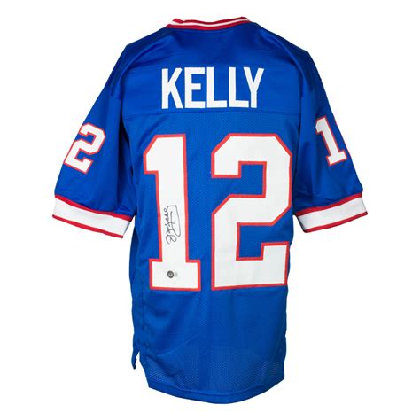 Jim Kelly Signed Jersey (Beckett) | Pristine Auction