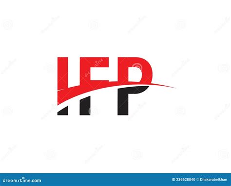 IFP Letter Initial Logo Design Vector Illustration Stock Vector - Illustration of logotype ...