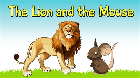 Kidsworldfun Short Stories Lion Mouse | Kids Matttroy