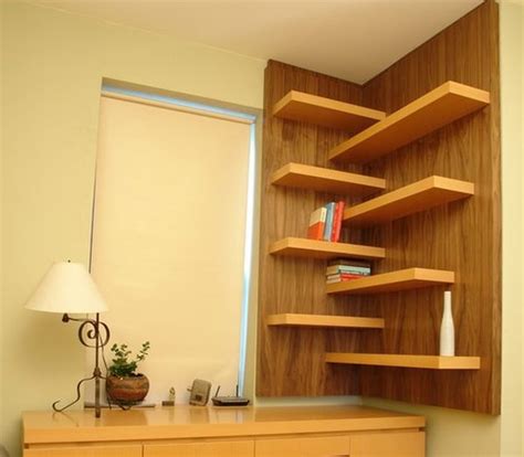 Floating Corner Shelf Plans PDF Woodworking