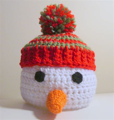 Snowman Hat PDF Crochet Pattern Newborn to Adult INSTANT